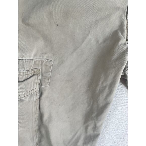 Levis Cargo Pants Mens 38x32 Beige Loose Straight Utility Outdoors READ/STAINS - Picture 2 of 16